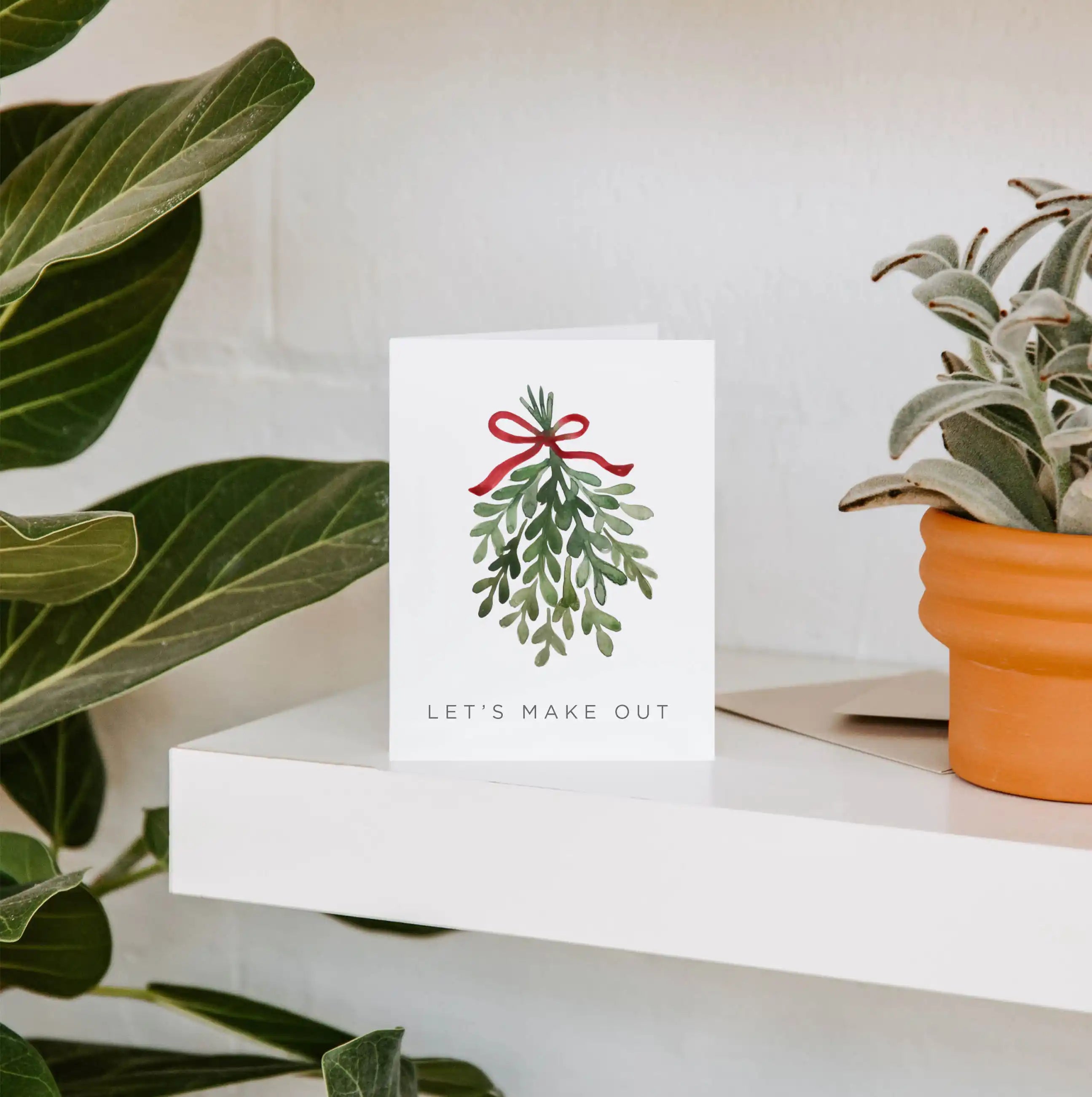 Let's Make Out Greeting Card