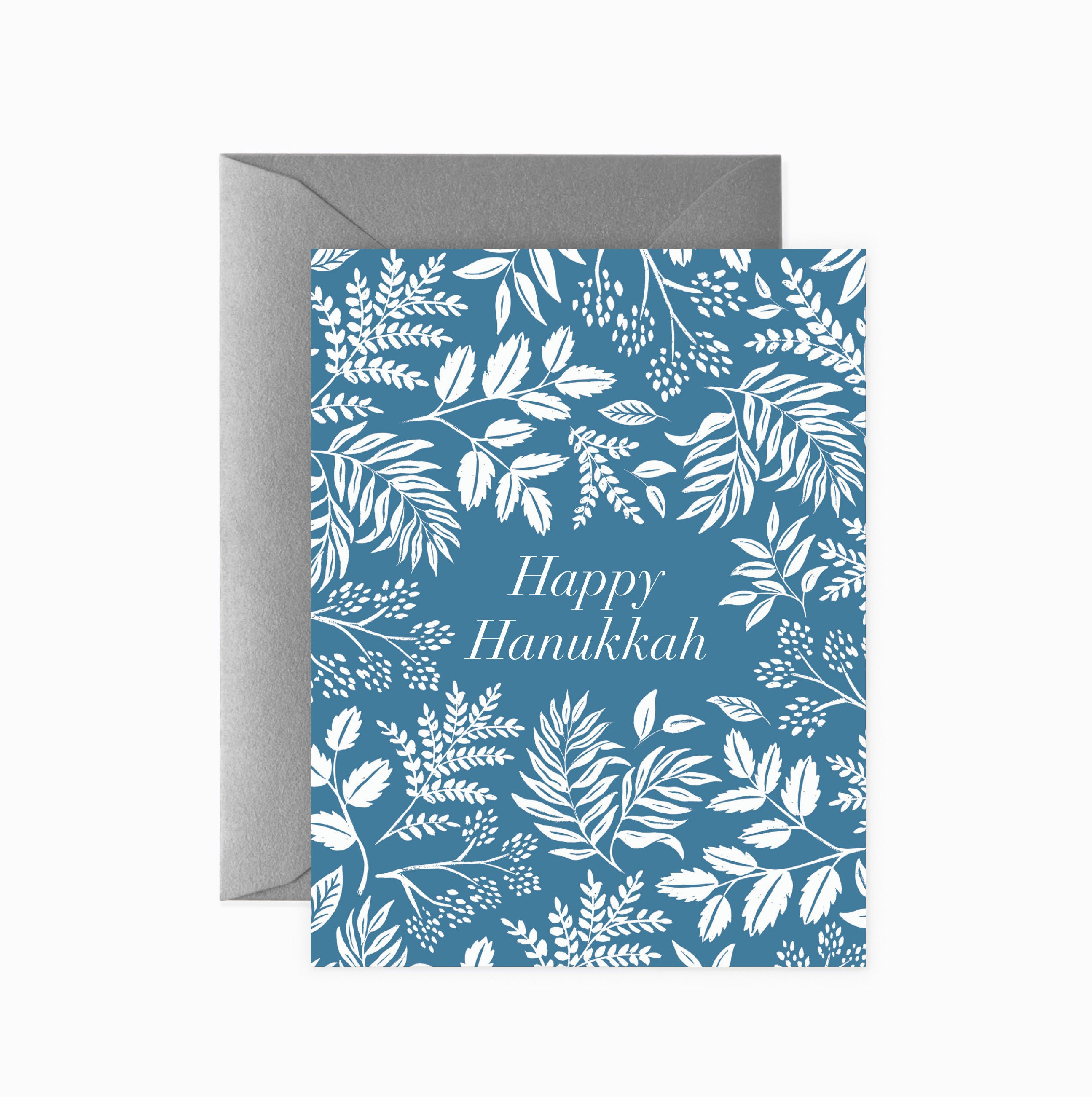 Holiday Vines Happy Hanukkah Card