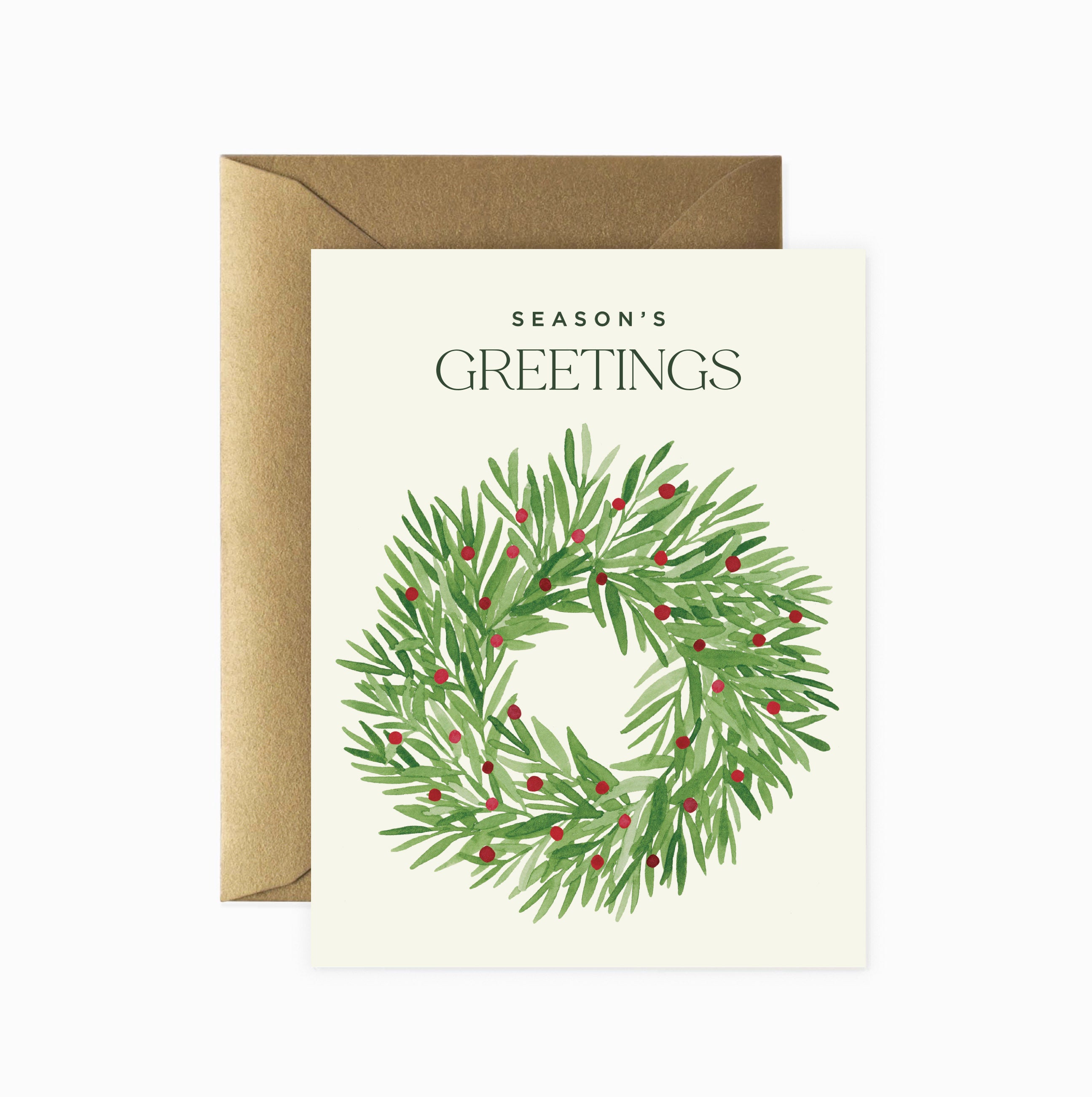 Seasons greetings 2024 Wreath