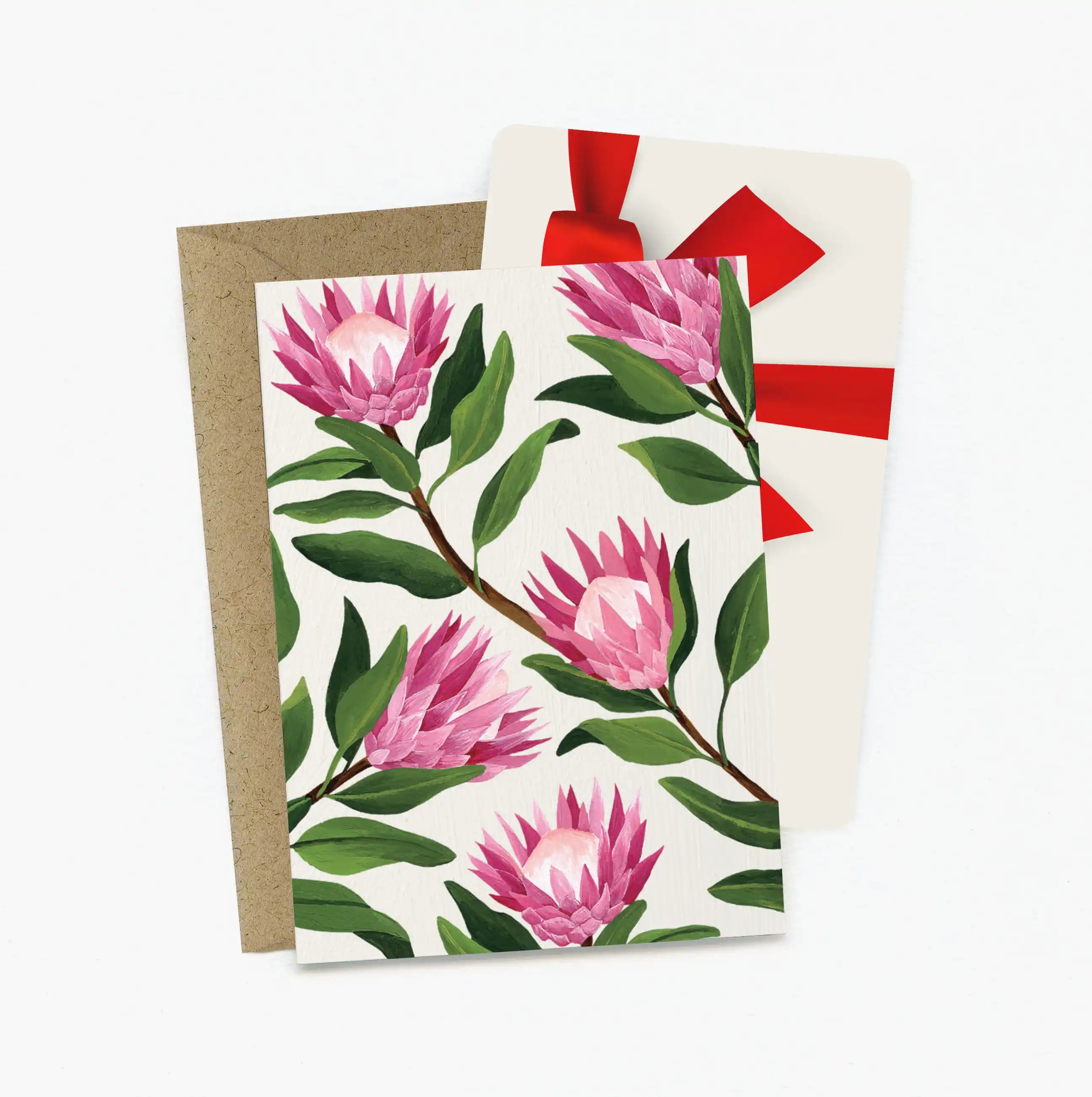 King Proteas Mini Greeting Card