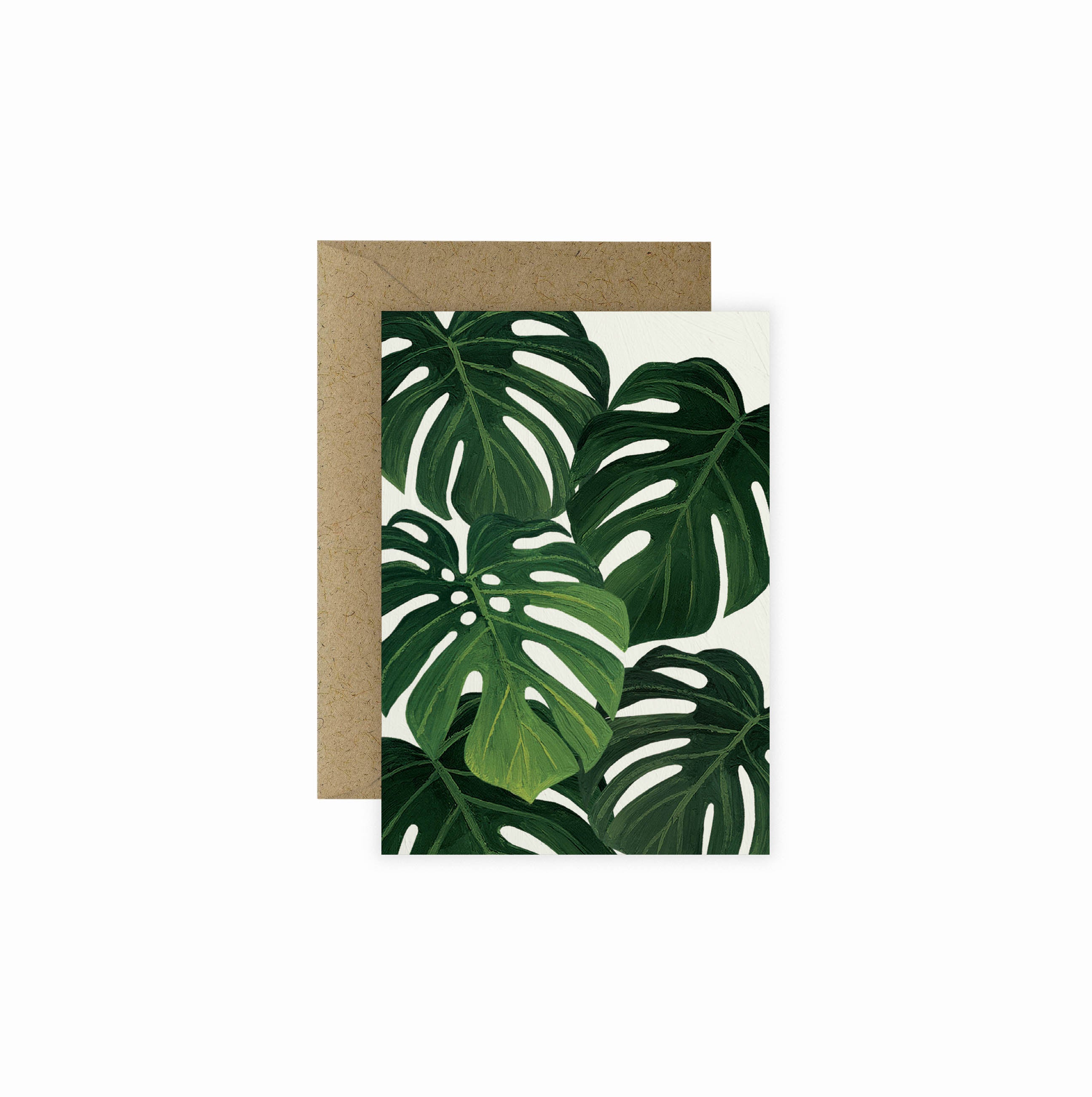Monstera Mini Greeting Card