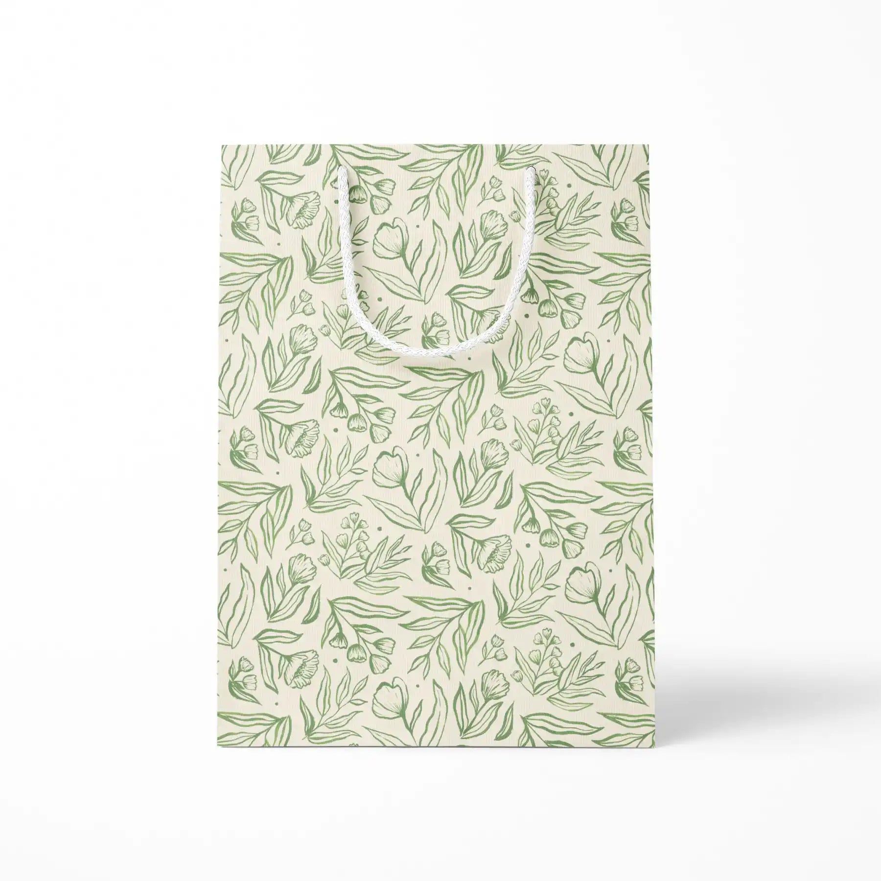 Sage Botanical Gift Bag
