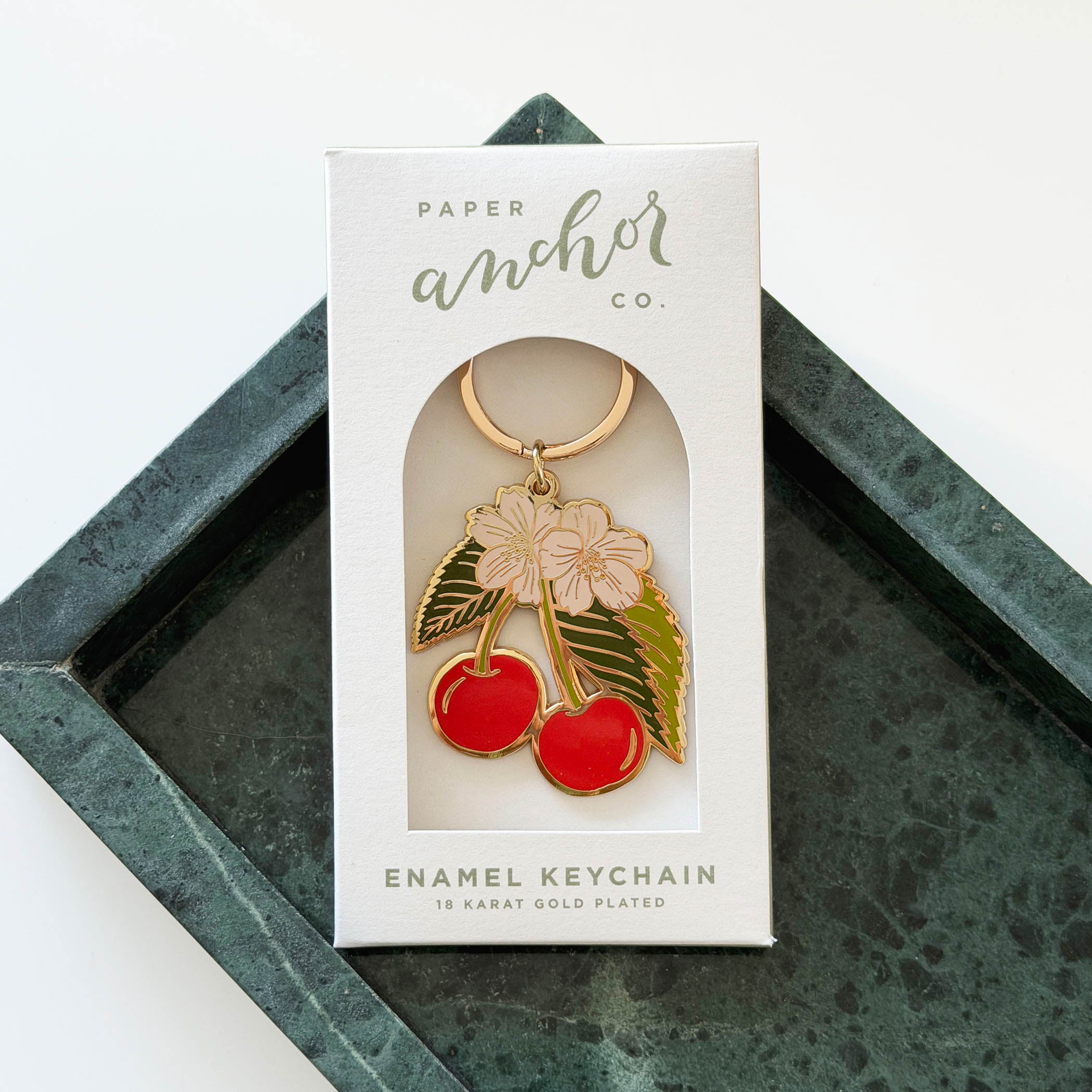 Cherry Blossom Keychain