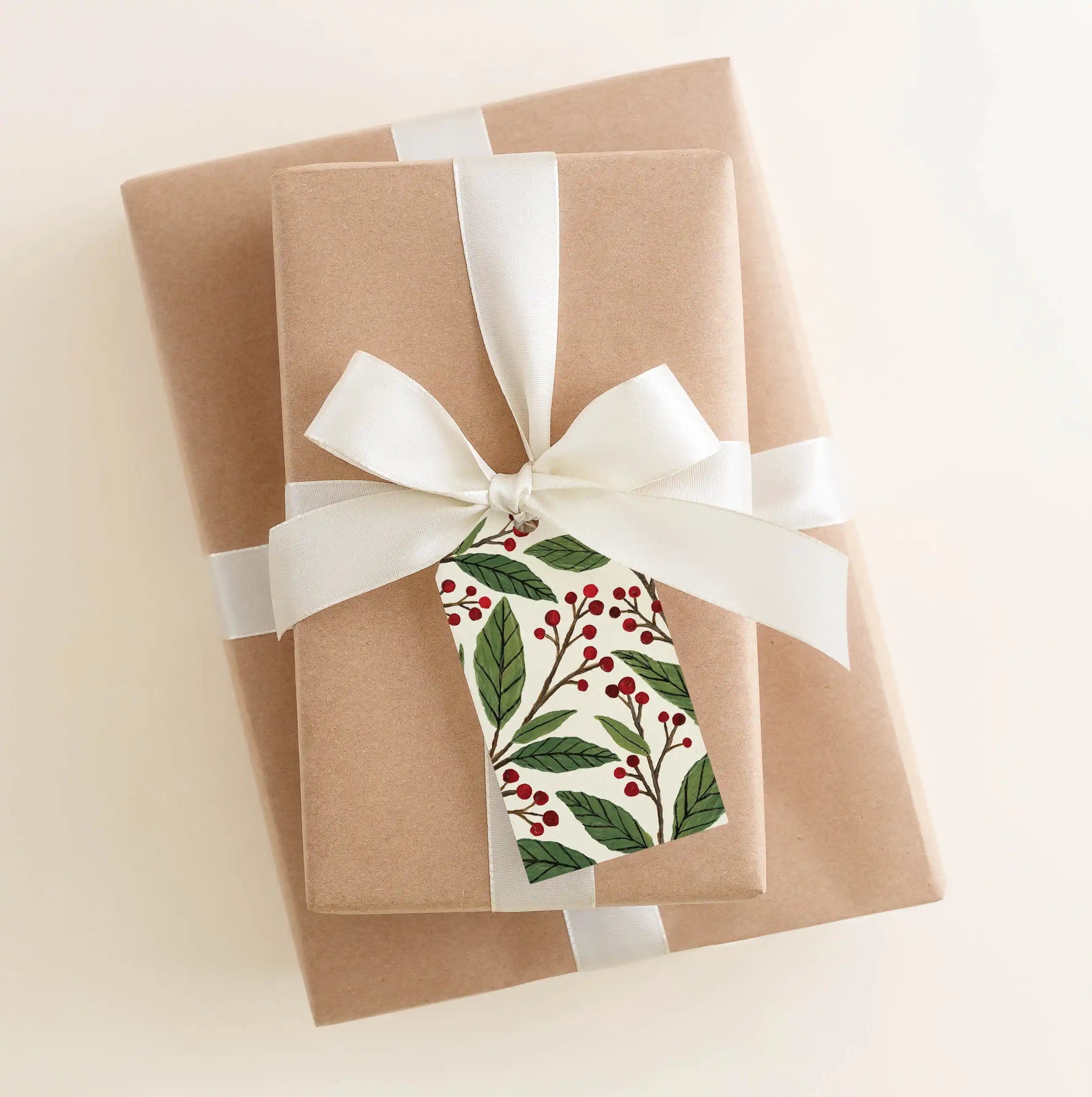 Holiday Berries Gift Tags | Pack of 8