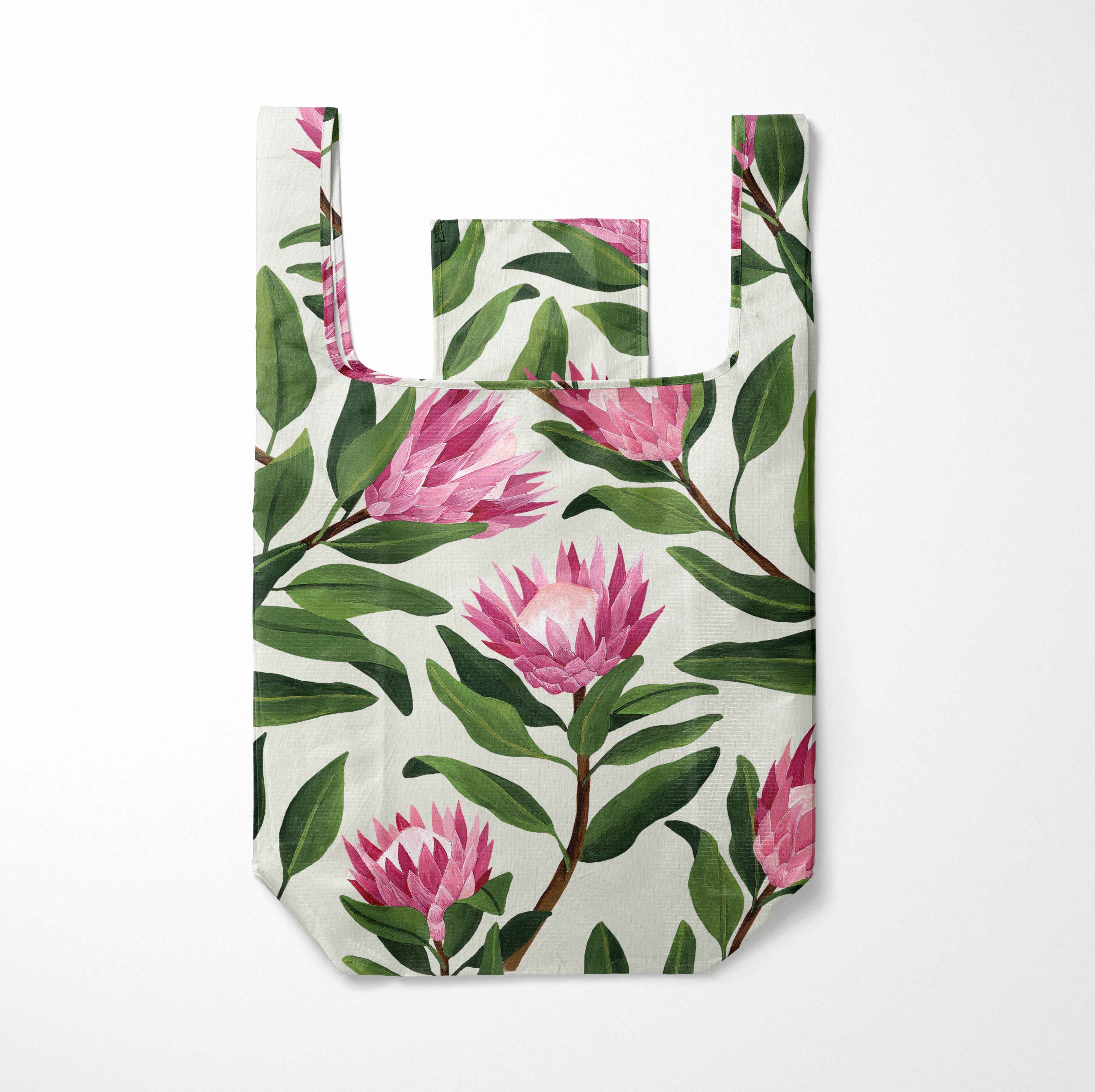 King Protea Reusable Shopping Bags