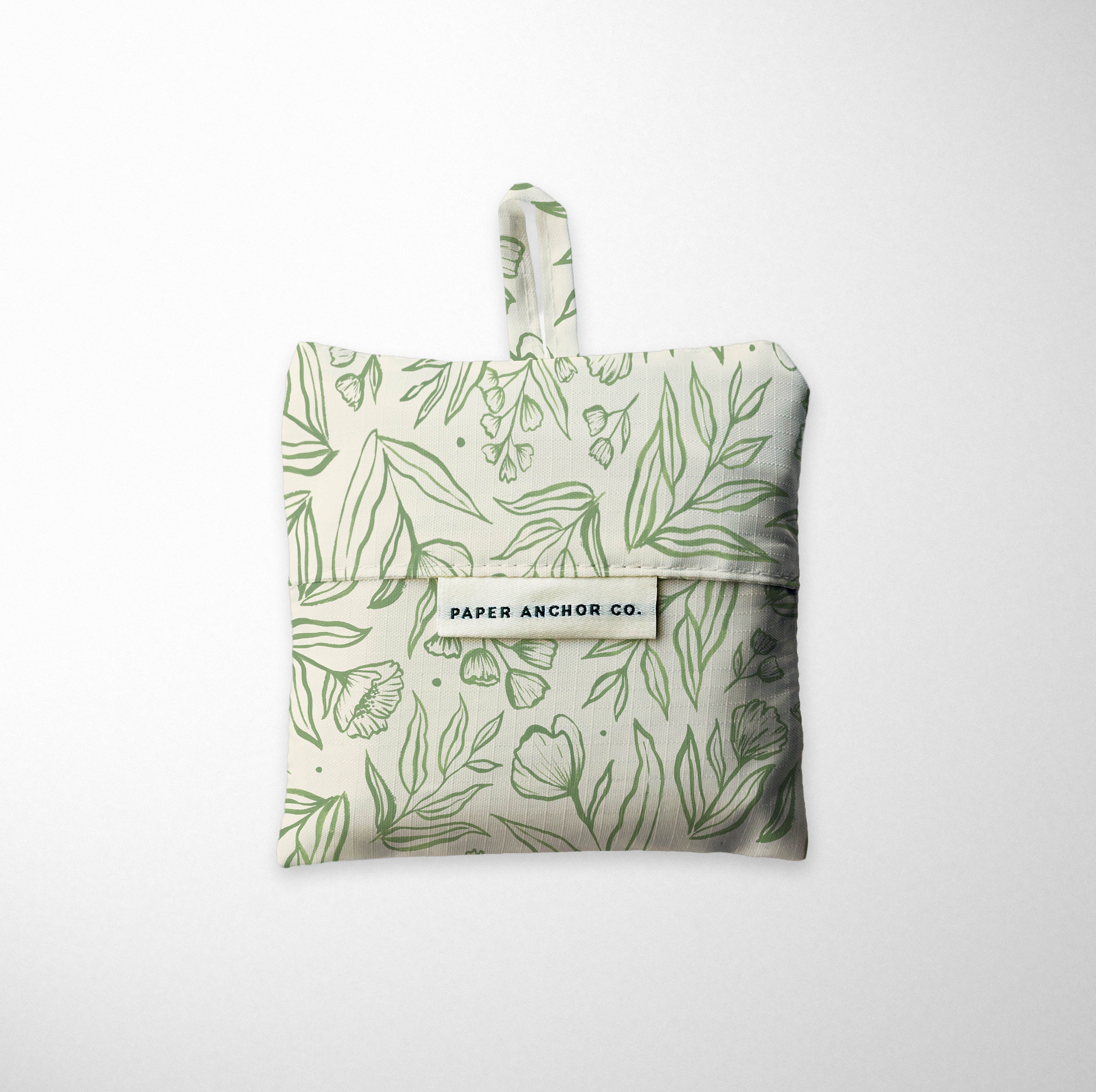 Sage Botanical Reusable Shopping Bags