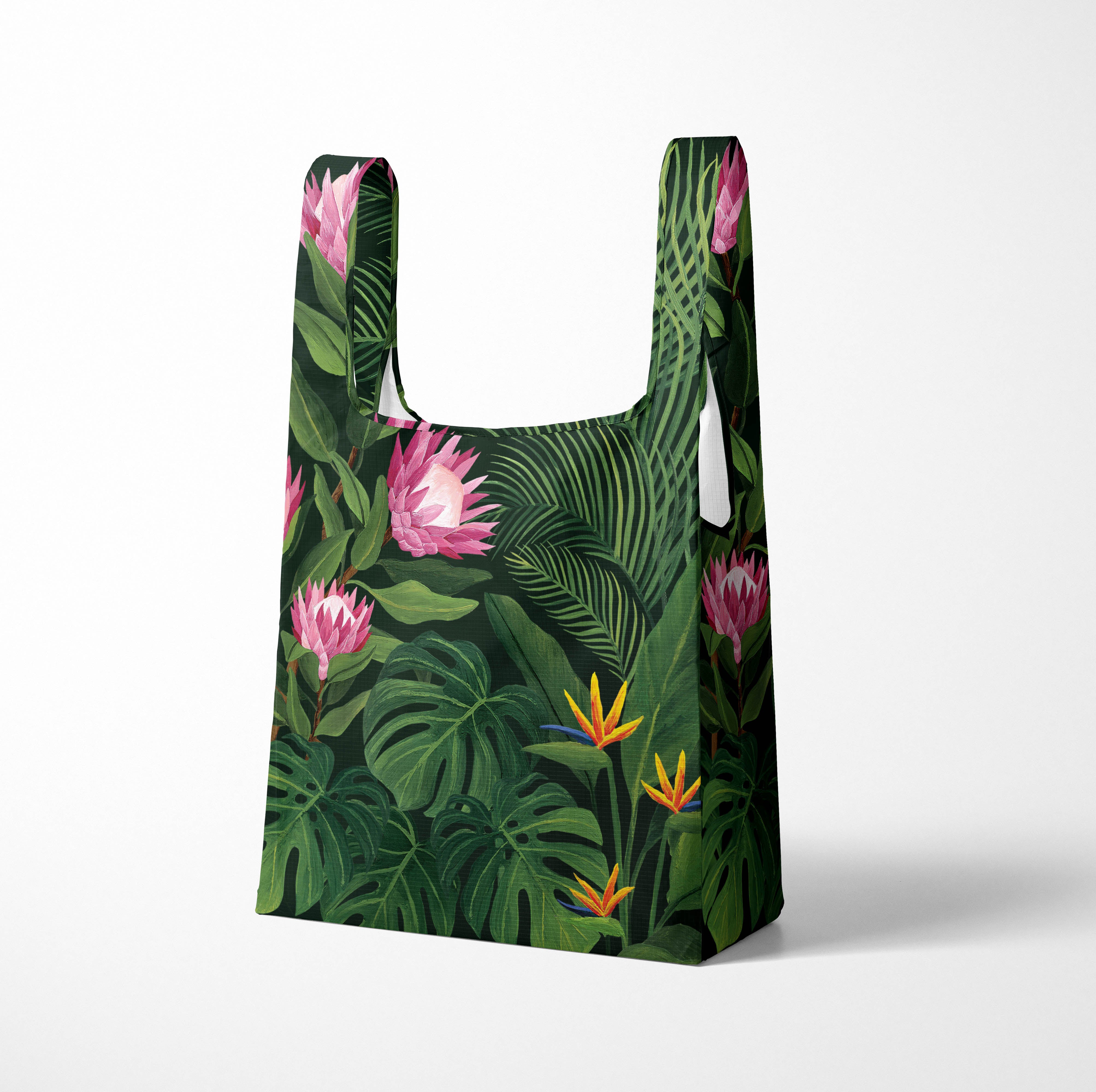 Lush Tropical Reusable Shopping Bags