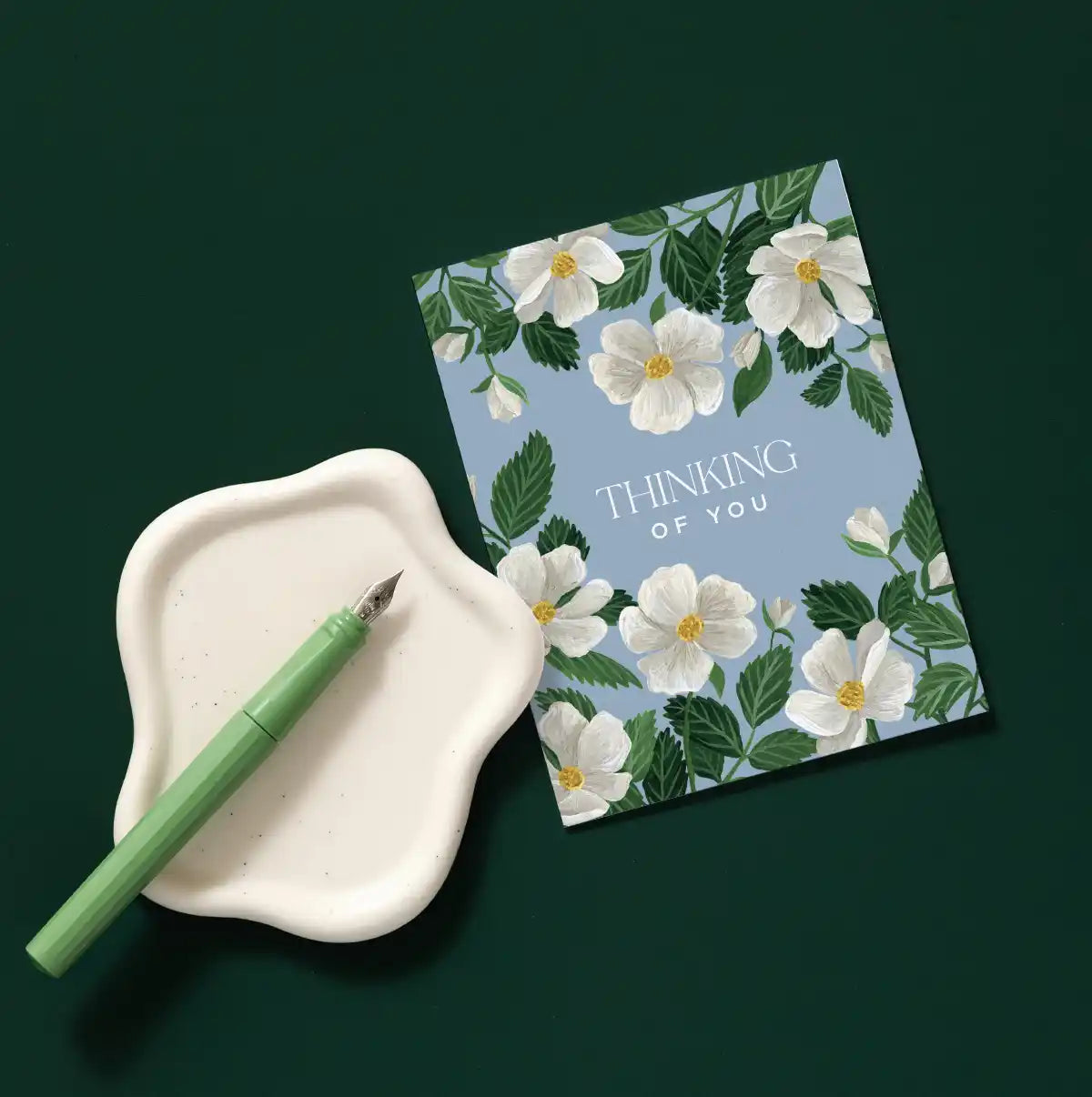 Rosa Thinking of You Sympathy Greeting Card