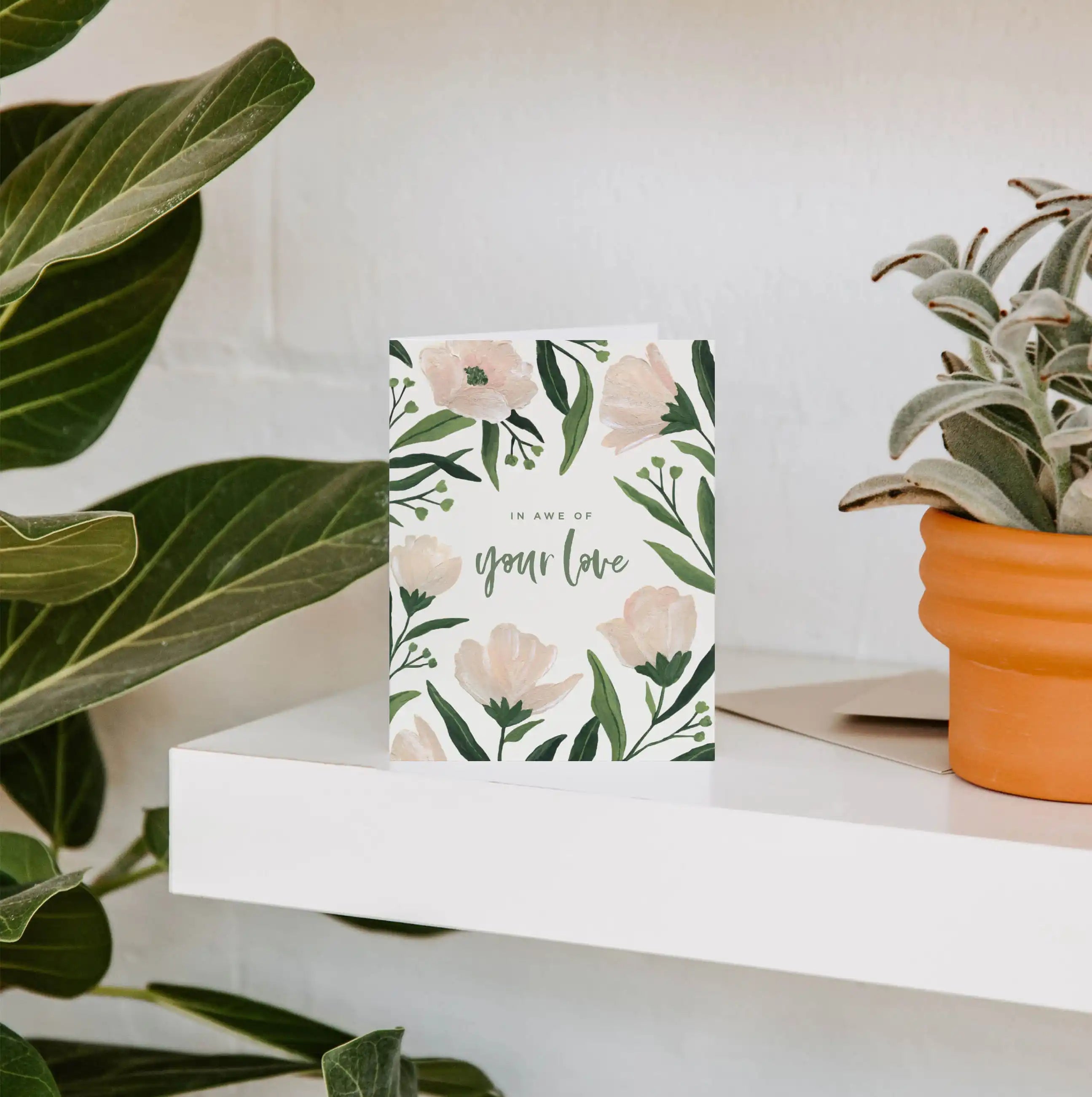 Awe of your Love Greeting Card