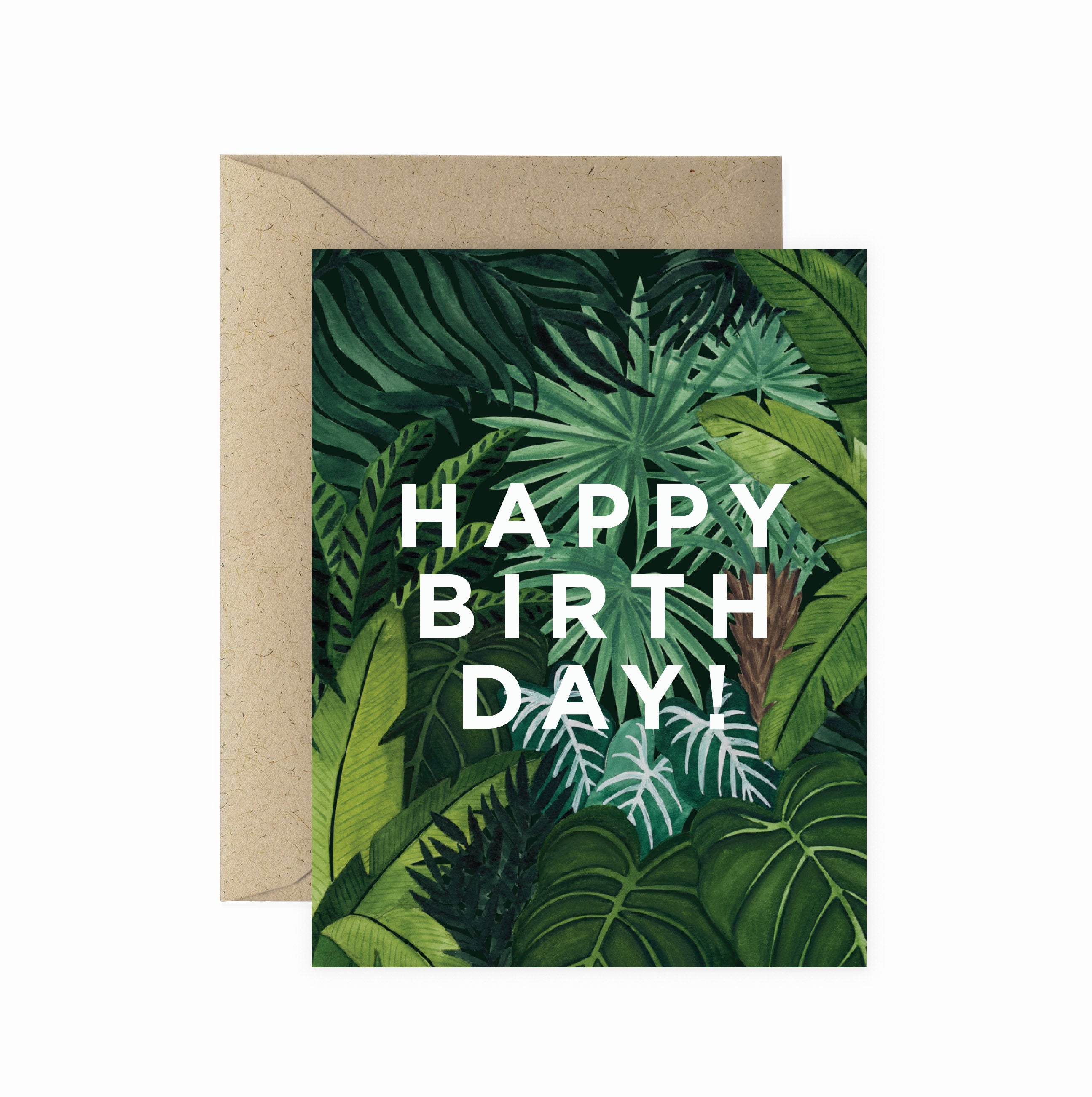 Jungle Birthday Greeting Card