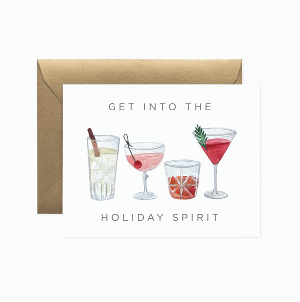 Holiday Spirit Greeting Card