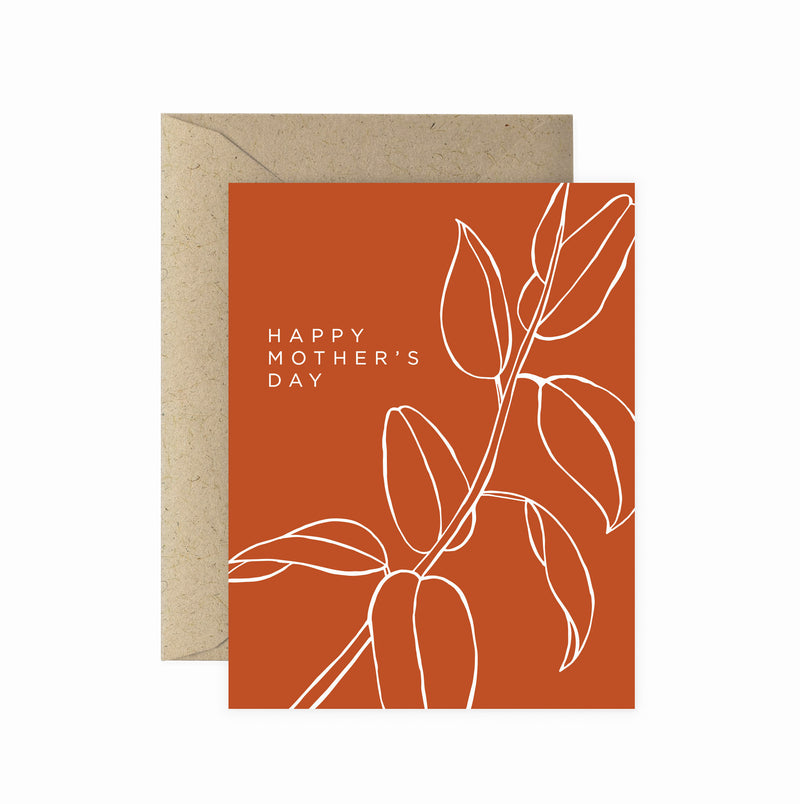 Mother's Day Warm Greeting Card