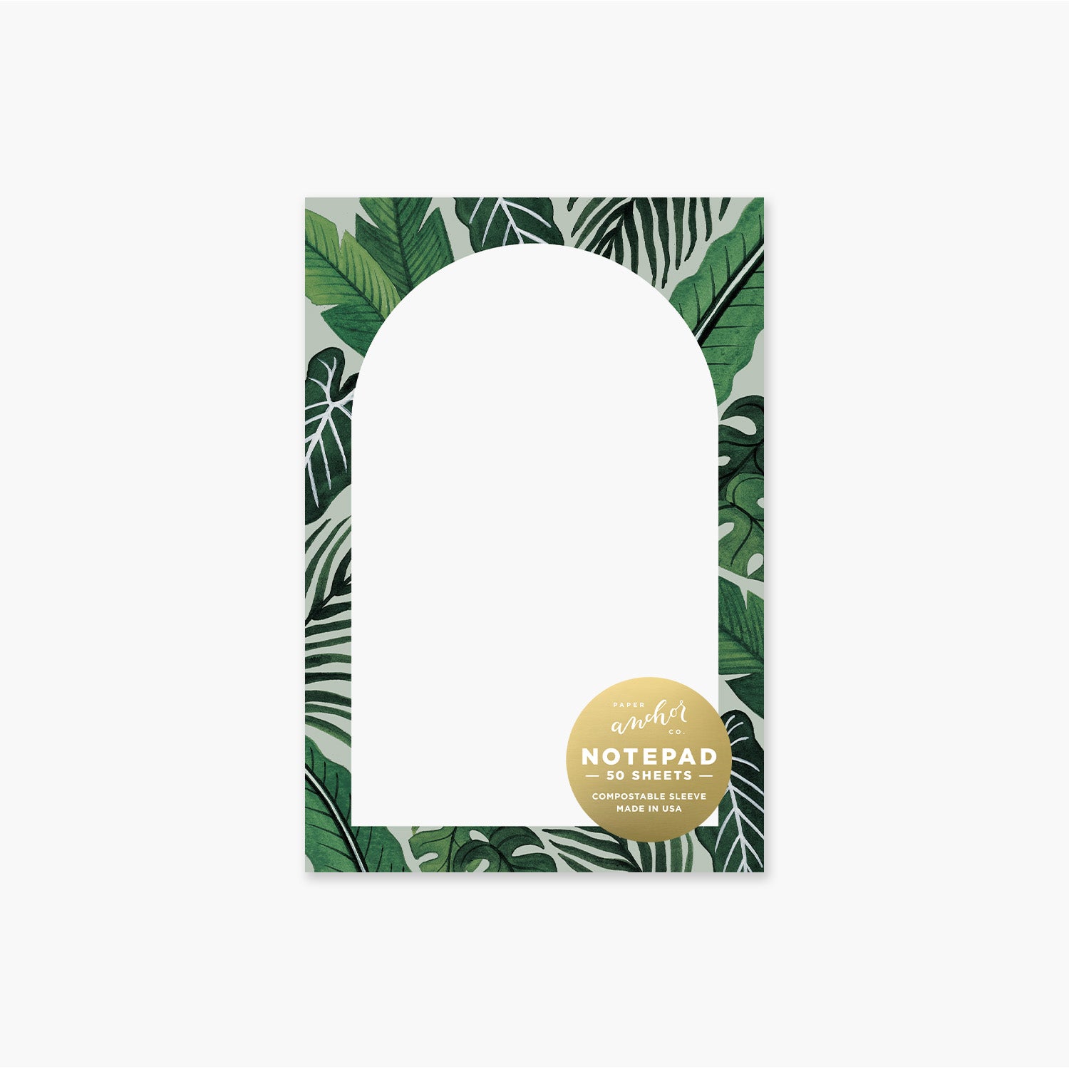 Foliage Arch Notepad