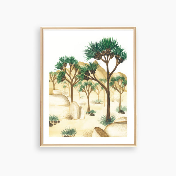 Joshua Tree Art Print