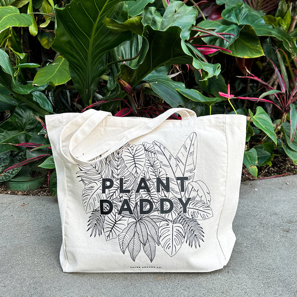 Plant shop tote bag