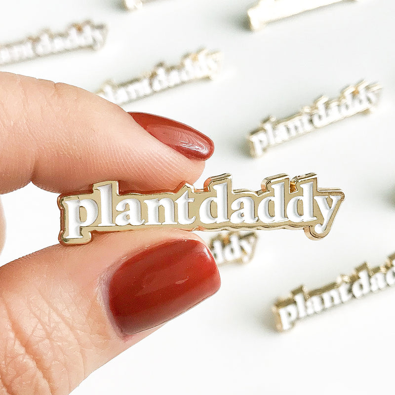 Plant Daddy Enamel Lapel Pin